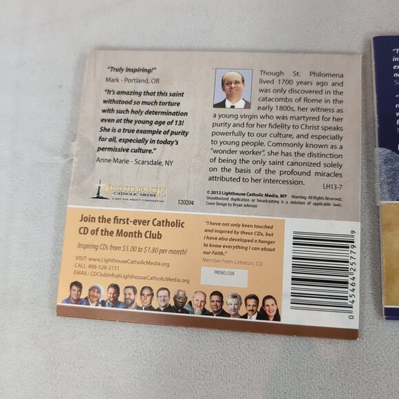 Dr. Mark Miravalle 2 CD St. Philomena Angels Explained Lighthouse Catholic Media - Picture 5 of 7